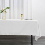 60x102" Polyester Rectangular Tablecloth Wedding Table Linens