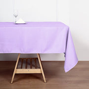 60x102" Polyester Rectangular Tablecloth Wedding Table Linens