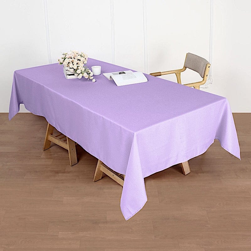 60x102" Polyester Rectangular Tablecloth Wedding Table Linens