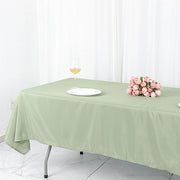 60x102" Polyester Rectangular Tablecloth Wedding Table Linens