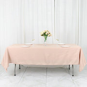 60x102" Polyester Rectangular Tablecloth Wedding Table Linens