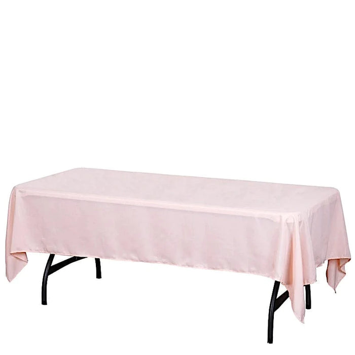 60x102" Polyester Rectangular Tablecloth Wedding Table Linens TAB_60102_046_POLY