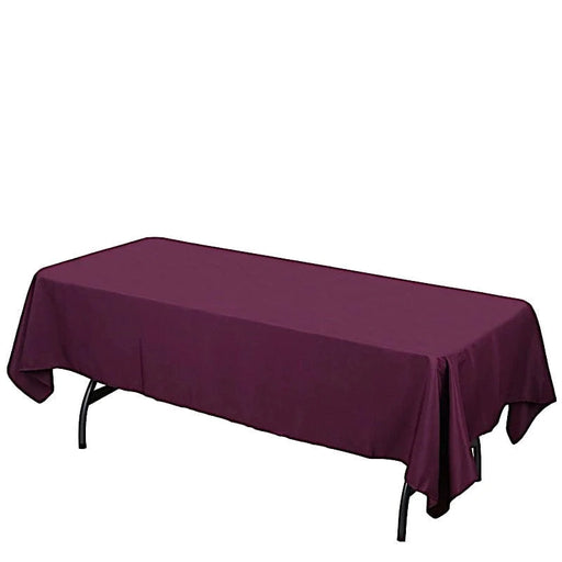 60x102" Polyester Rectangular Tablecloth Wedding Table Linens TAB_60102_EGG_POLY