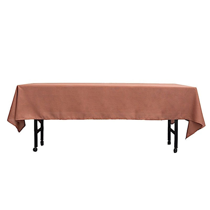 60x102" Polyester Rectangular Tablecloth Wedding Table Linens TAB_60102_TERC_POLY