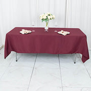 60x102" Premium Polyester Rectangular Tablecloth Wedding Table Linens