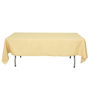 60x102" Premium Polyester Rectangular Tablecloth Wedding Table Linens