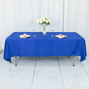 60x102" Premium Polyester Rectangular Tablecloth Wedding Table Linens
