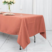 60x102" Premium Polyester Rectangular Tablecloth Wedding Table Linens