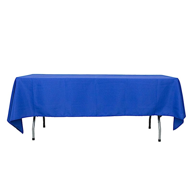 60x102" Premium Polyester Rectangular Tablecloth Wedding Table Linens TAB_60102_ROY_PRM