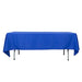 60x102" Premium Polyester Rectangular Tablecloth Wedding Table Linens TAB_60102_ROY_PRM