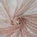 60x102" Sequined Rectangular Tablecloth - Blush TAB_02_60102_046