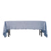 60x126" Sequined Rectangular Tablecloth - Dusty Blue TAB_02_60126_086