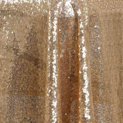 60x126" Sequined Rectangular Tablecloth - Gold TAB_02_60126_GOLD