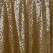 60x126" Sequined Rectangular Tablecloth - Gold TAB_02_60126_GOLD