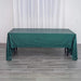 60x126" Sequined Rectangular Tablecloth - Hunter Green TAB_02_60126_HUNT
