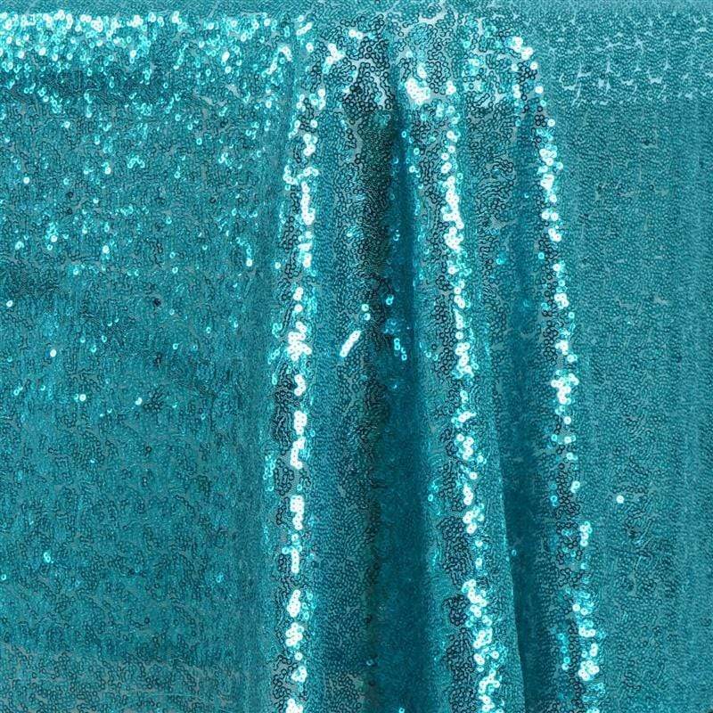 60x126" Sequined Rectangular Tablecloth