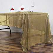 60x126" Sequined Rectangular Tablecloth