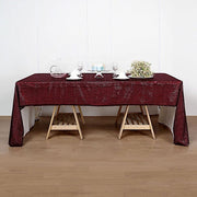 60x126" Sequined Rectangular Tablecloth