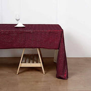 60x126" Sequined Rectangular Tablecloth
