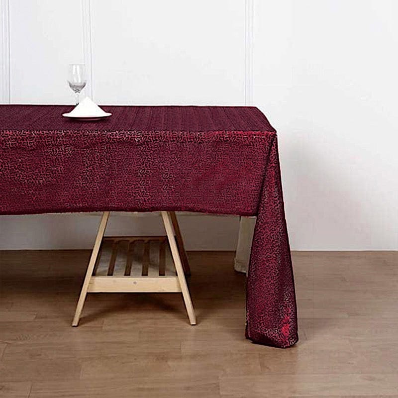 60x126" Sequined Rectangular Tablecloth