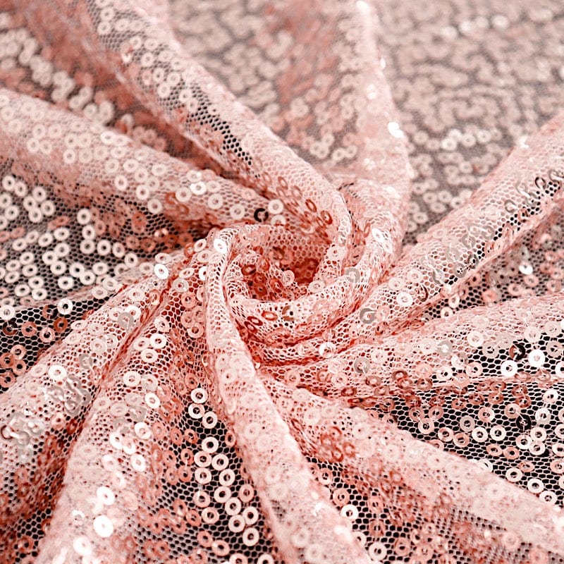 60x126" Sequined Rectangular Tablecloth