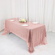 60x126" Sequined Rectangular Tablecloth