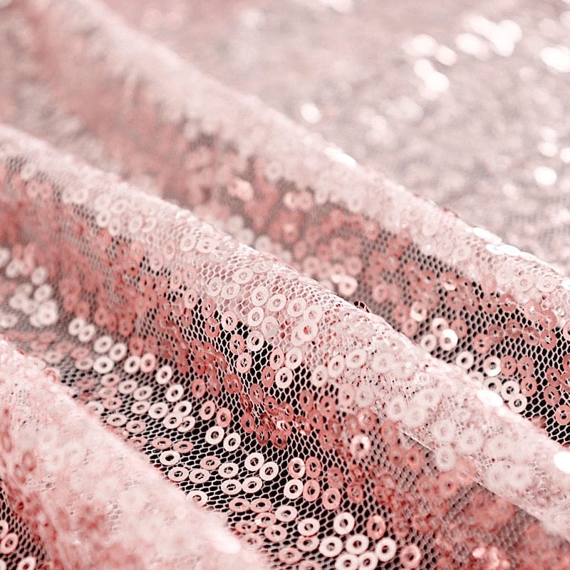 60x126" Sequined Rectangular Tablecloth