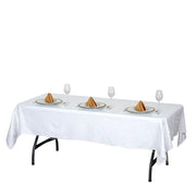 60x90" Vinyl Plastic Tablecloth Protector Table Cover - Clear TAB_VIN06_6090_CLR