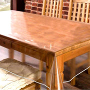 60x90" Vinyl Plastic Tablecloth Protector Table Cover - Clear TAB_VIN06_6090_CLR