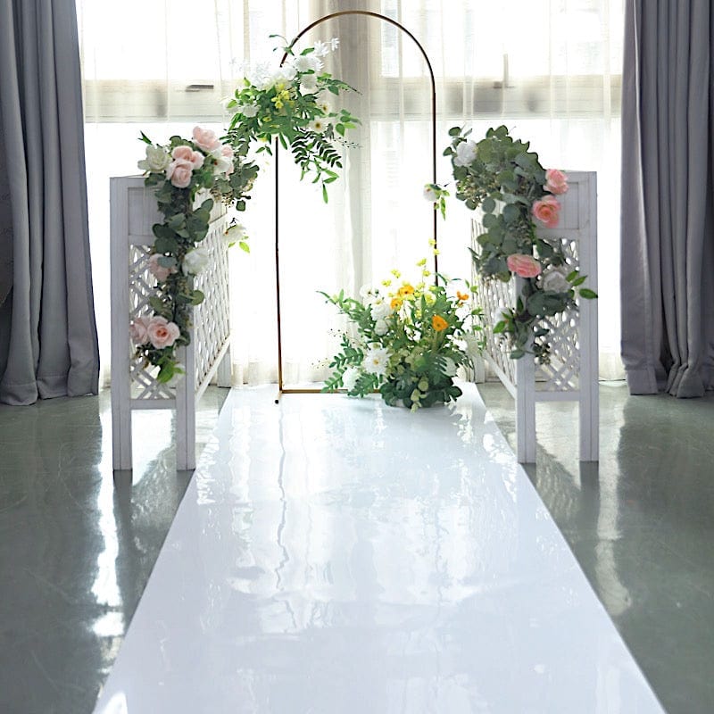 65 ft long Mirrored Plastic Aisle Runner