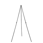65" tall Metal Easel Collapsible Tripod Stand - Black FURN_STND_001_BLK