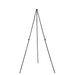 65" tall Metal Easel Collapsible Tripod Stand - Black FURN_STND_001_BLK