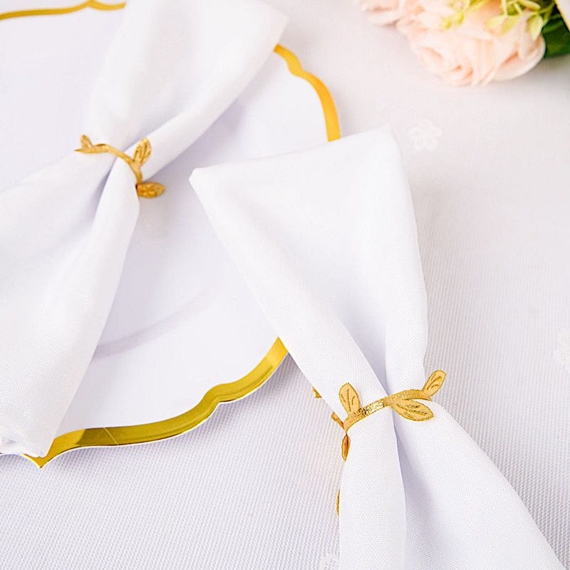 67 ft Satin Olive Leaf Trim Ribbon Artificial Vines Garland