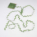 67 ft Satin Olive Leaf Trim Ribbon Artificial Vines Garland - Green RIB_LEAF_001_65_GRN