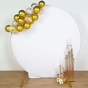 7.5 ft Fitted Spandex Round Backdrop Stand Cover Wedding Decorations