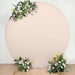 7.5 ft Fitted Spandex Round Backdrop Stand Cover Wedding Decorations