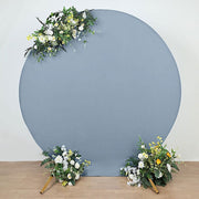 7.5 ft Fitted Spandex Round Backdrop Stand Cover Wedding Decorations
