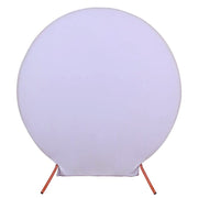 7.5 ft Fitted Spandex Round Backdrop Stand Cover Wedding Decorations