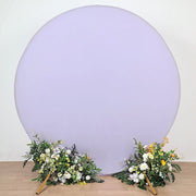 7.5 ft Fitted Spandex Round Backdrop Stand Cover Wedding Decorations