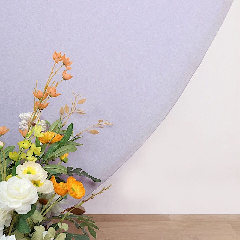 7.5 ft Fitted Spandex Round Backdrop Stand Cover Wedding Decorations