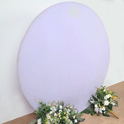 7.5 ft Fitted Spandex Round Backdrop Stand Cover Wedding Decorations