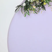 7.5 ft Fitted Spandex Round Backdrop Stand Cover Wedding Decorations