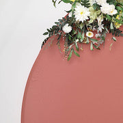 7.5 ft Fitted Spandex Round Backdrop Stand Cover Wedding Decorations