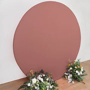 7.5 ft Fitted Spandex Round Backdrop Stand Cover Wedding Decorations
