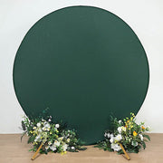 7.5 ft Fitted Spandex Round Backdrop Stand Cover Wedding Decorations