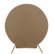 7.5 ft Fitted Spandex Round Backdrop Stand Cover Wedding Decorations