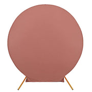 7.5 ft Fitted Spandex Round Backdrop Stand Cover Wedding Decorations