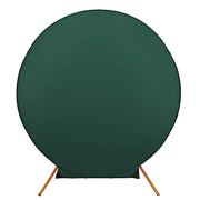7.5 ft Fitted Spandex Round Backdrop Stand Cover Wedding Decorations