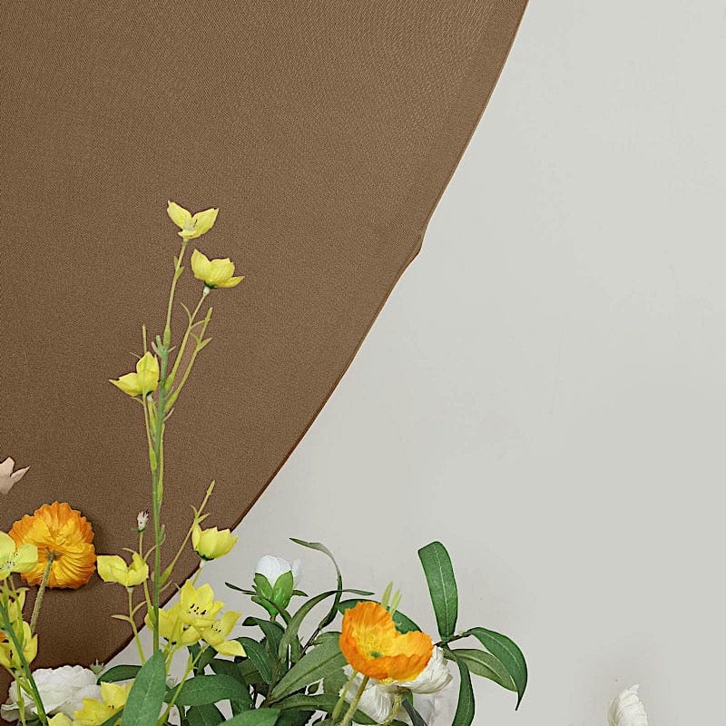 7.5 ft Fitted Spandex Round Backdrop Stand Cover Wedding Decorations