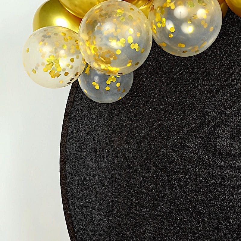7.5 ft Metallic Spandex Round Backdrop Stand Cover Wedding Decorations